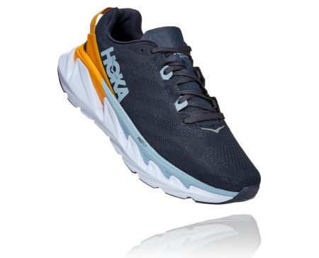 Hoka One One Elevon 2 - Pantofi Mers Barbati Albastri | RO-ZZWG1Yx